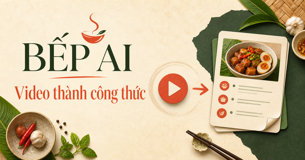 Ảnh xem trước Bếp AI — Video thành công thức